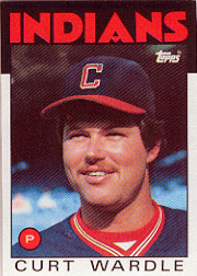 1986 Topps Baseball Cards      303     Curt Wardle